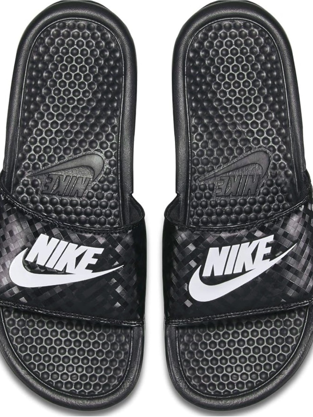 Nike Black Slides - Women
